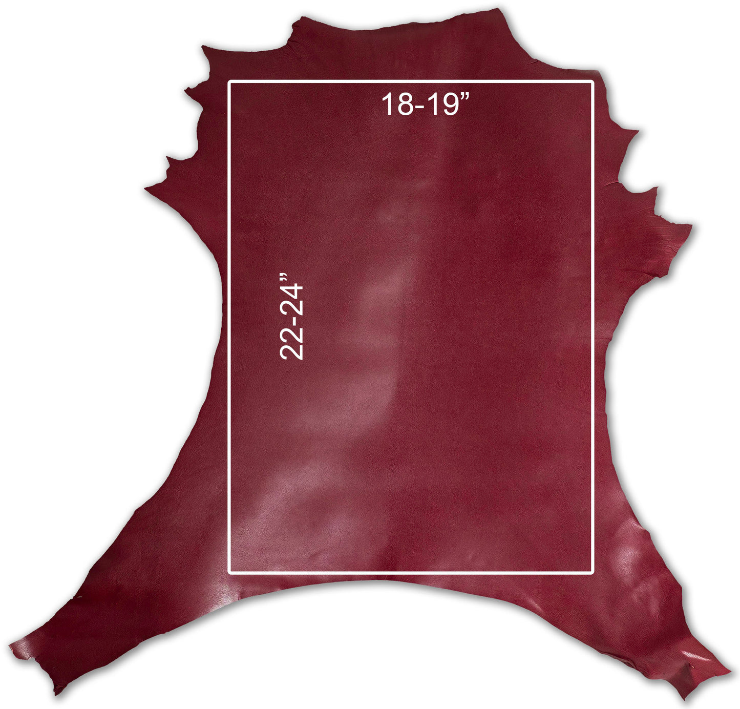 Antiba Goatskin, Cranberry